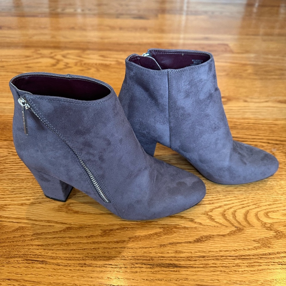 BCBGeneration Steel Suede Stretch Bootie - Picture 5 of 13